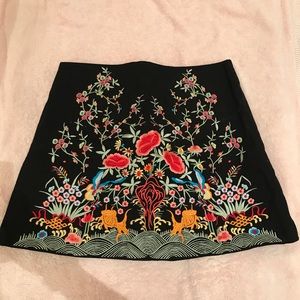 Zara Printed Skirt